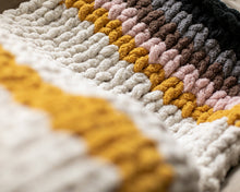 Load image into Gallery viewer, Chunky Knit Neapolitan Blanket