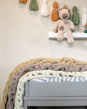 Load image into Gallery viewer, Chunky Knit Baby Blanket
